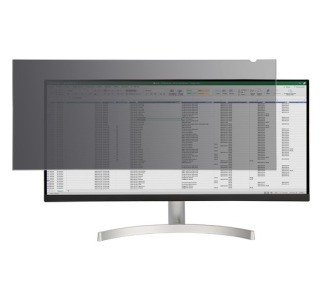 StarTech.com Monitor Privacy Screen for 34 inch Ultrawide Display, 21:9 Widescreen Computer Screen Security Filter, Blue Light Reducing