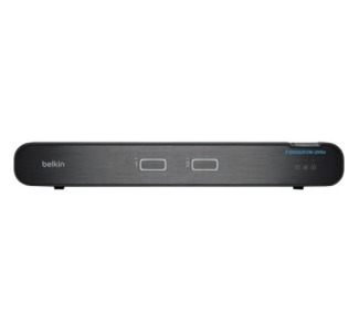 Belkin Universal 2nd Gen Secure KVM Switch, 2-Port Dual Head No CAC