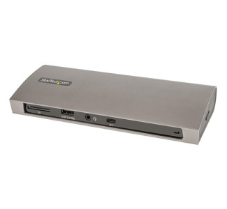 StarTech.com Thunderbolt 4 Dock, 96W Power Delivery, Single 8K / Dual Monitor 4K 60Hz, 3x TB4/USB4 ports, 4x USB-A, SD, GbE, 0.8m cable