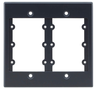 Kramer Frame for Wall Plate Inserts - 2 Gang