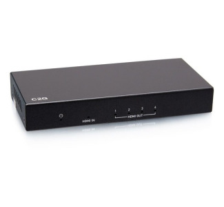 C2G 4-Port HDMI Distribution Amplifier Splitter - 4K 60Hz