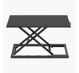 Pneumatic Standing Desk Converter - Black