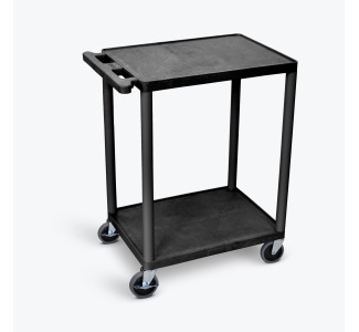 Utility Cart - Two Shelves Structural Foam Plastic