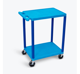 Utility Cart - Two Shelves Structural Foam Plastic