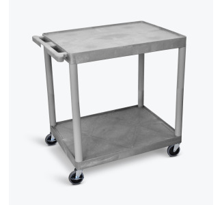 Utility Cart - Two Shelves Structural Foam Plastic