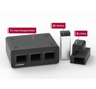 Medium Use Bundle - KwikBoost EdgePowerG™ Desktop Charging Station System