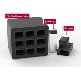 Heavy Use Bundle - KwikBoost EdgePowerG™ Desktop Charging Station System