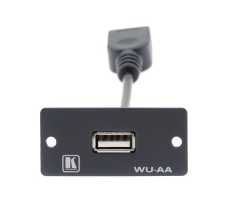 USB Wallplate Insert, White
