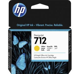 HP 712 Original Ink Cartridge - Yellow