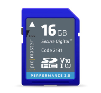 Promaster SDHC 16GB PERFORMANCE 2.0 - 2131