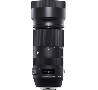 Sigma - 100 mm to 400 mm - f/6.3 - Telephoto Zoom Lens for Nikon F