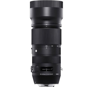 Sigma - 100 mm to 400 mm - f/6.3 - Telephoto Zoom Lens for Canon EF
