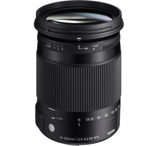 Sigma - 18 mm to 300 mm - f/6.3 - Zoom Lens for Sigma SA