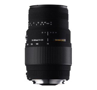 Sigma 70-300mm F4-5.6 DG Macro Telephoto Zoom Lens