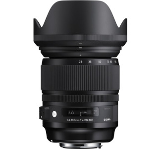 Sigma - 24 mm to 105 mm - f/4 - Zoom Lens for Sony Alpha