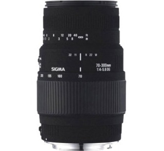 Sigma 70-300mm F4-5.6 DG Macro Telephoto Zoom Lens
