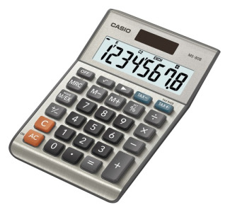 Casio MS-80S-S-IH Desktop Basic Calculator