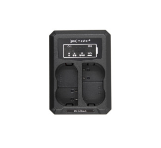 ProMaster 4546 Dually Charger - USB for Nikon EN-EL15 EN-EL15a EN-EL15b