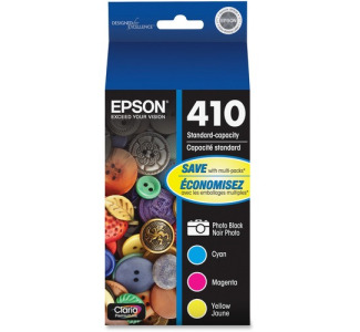 Epson DURABrite Ultra 410 Original Ink Cartridge - Photo Black, Cyan, Magenta, Yellow