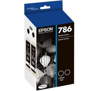 Epson DURABrite Ultra 786 Original Ink Cartridge - Dual Pack - Black