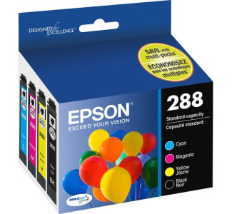 Epson DURABrite Ultra 288 Original Ink Cartridge - Pigment Black, Pigment Cyan, Pigment Magenta, Pigment Yellow