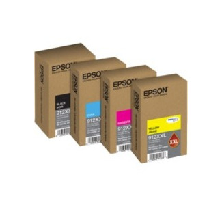 Epson DURABrite Pro 912XXL Original Extra High Yield Inkjet Ink Cartridge - Cyan Pack