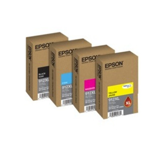 Epson DURABrite Pro 912XL Original High Yield Inkjet Ink Cartridge - Yellow Pack