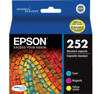 Epson DURABrite Ultra T252520 Original Ink Cartridge - Yellow, Cyan, Magenta