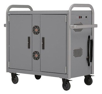 Bretford 24 Unit  Laptop Charging  Link Cart