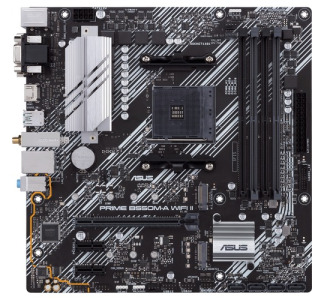 Asus Prime B550M-A WIFI II Desktop Motherboard - AMD B550 Chipset - Socket AM4 - Micro ATX