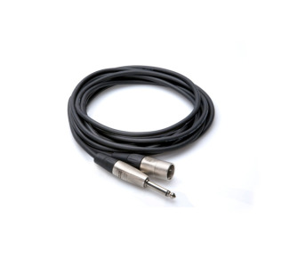20ft REAN 1/4in TS to XLR3M Pro Unbalanced Interconnect