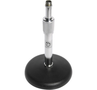 AtlasIED Adjustable Height Desktop Mic Stand 8-13 inch