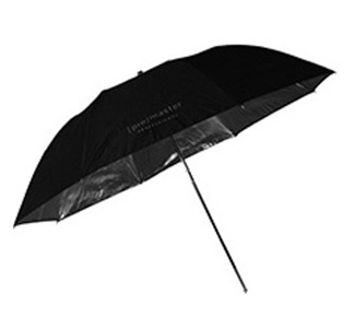 Promaster Professional Series Compact Black/Silver Umbrella - 36''''