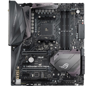 Asus ROG CROSSHAIR VI EXTREME Desktop Motherboard - AMD X370 Chipset - Socket AM4 - Extended ATX