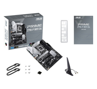Asus Prime Z790-P WIFI D4 Gaming Desktop Motherboard - Intel Z790 Chipset - Socket LGA-1700 - ATX