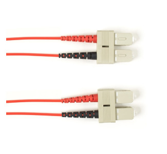 OS2 9/125 Singlemode Fiber Patch Cable OFNP Plenum SC-SC RD 20M