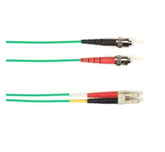 OM4 50/125 Multimode Fiber Optic Patch Cable LSZH ST-LC GN 5M
