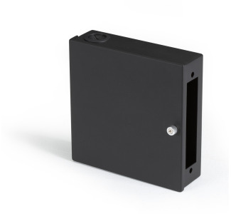 Wallmount Mini Fiber Enclosure, 1-Slot Adapter