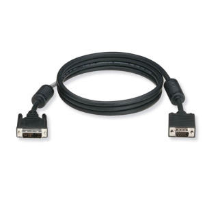 6-ft. DVI-A to VGA HD15 Cable, Male/Male