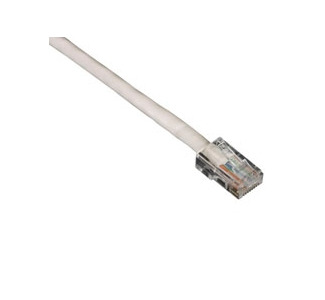 CAT5e 350-MHz Patch Cable UTP CM PVC RJ45 M/M WH 3FT