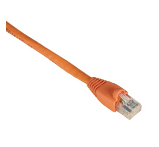 CAT6 550-MHz Snagless Patch Cable UTP CM PVC RJ45 M/M OR 10FT