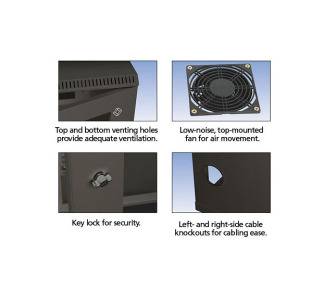 10U Wallmount Cabinet 22