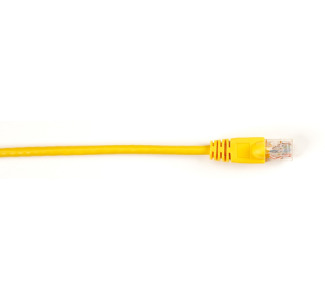 CAT6 250-MHz Molded Snagless Patch Cable UTP CM PVC YL 7FT 25-PK