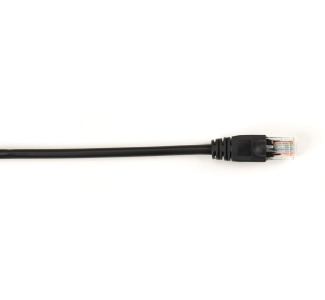 CAT6 250-MHz Molded Snagless Patch Cable UTP CM PVC BK 10FT 25PK