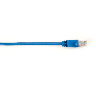 CAT6 250-MHz Molded Snagless Patch Cable UTP CM PVC BL 25FT 25PK