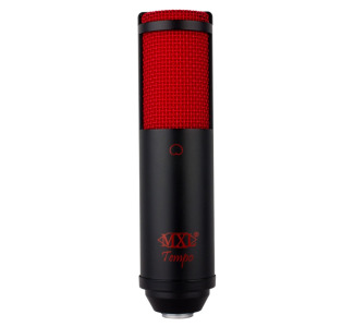 USB Condenser Microphone,  Black / Red Finish