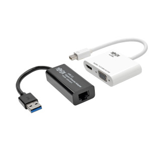 4K Video and Ethernet 2-in-1 Accessory Kit for Microsoft Surface and Surface Pro with RJ45, VGA and HDMI Ports