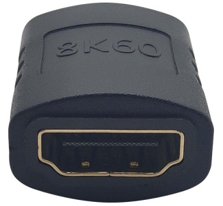 HDMI Coupler (F/F) - 8K 60 Hz, Black