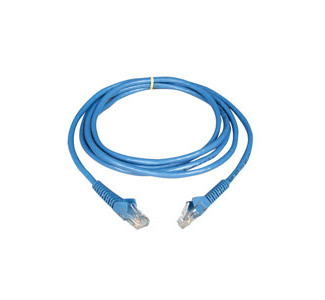 Cat6 Gigabit Snagless Molded Patch Cable (RJ45 M/M) - Blue, 7-ft.