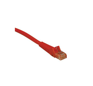 Cat6 Gigabit Snagless Molded Patch Cable (RJ45 M/M) - Orange, 7-ft.